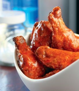 Smoked hot wings
