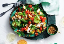 Smoked kingfish salad with tamarind dressing