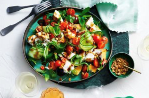 Smoked kingfish salad with tamarind dressing