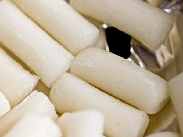 Smoked Korean rice cakes