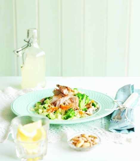 Smoked mackerel and couscous salad