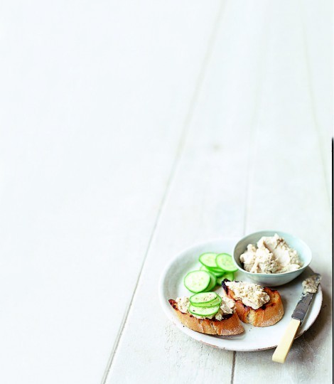 Smoked mackerel and horseradish pâté 