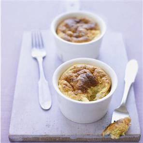 Smoked mackerel and horseradish soufflé