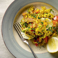 Smoked mackerel kedgeree