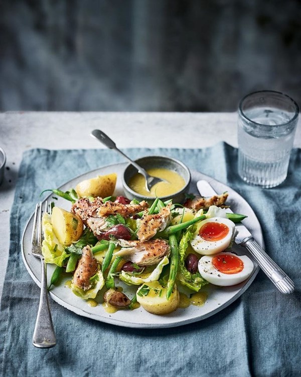 Smoked mackerel Niçoise 