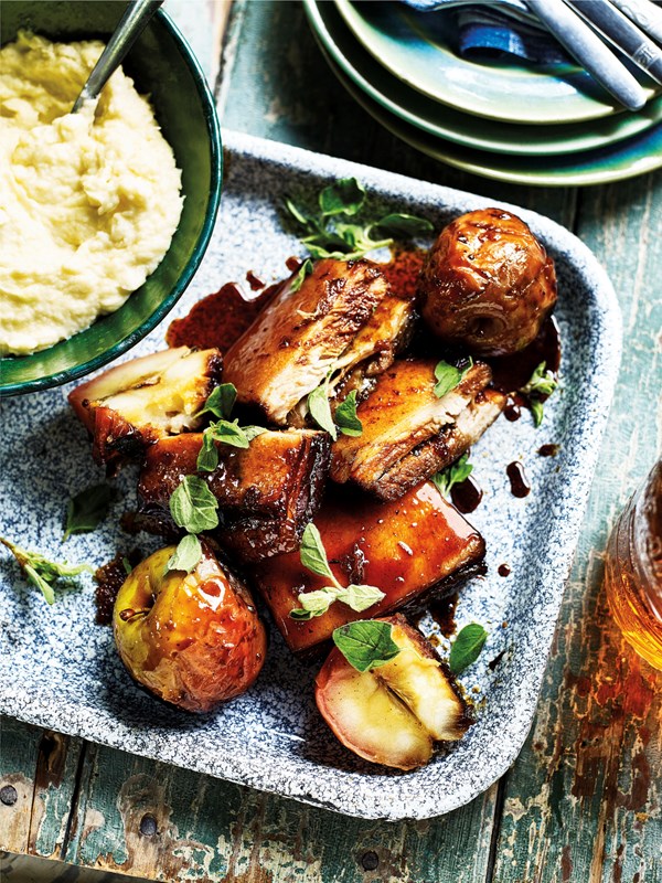 Smoked mashed potato