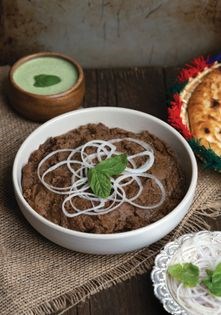 Smoked minced meat (Dum ka qeema)