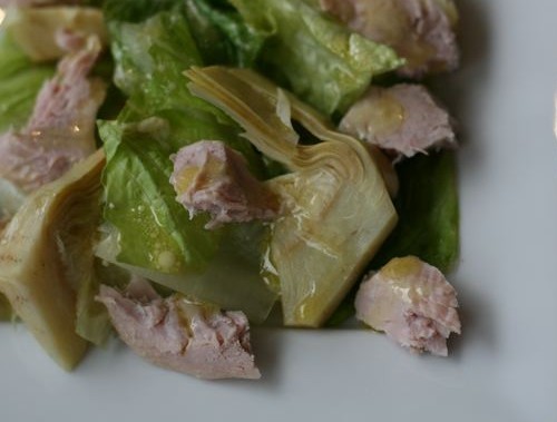 Smoked pheasant salad
