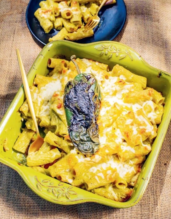 Smoked poblano & Manchego mac 'n' cheese