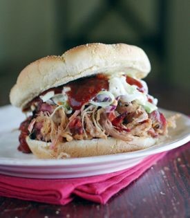 Smoked pork butt