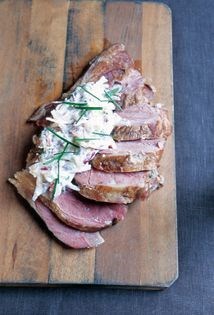 Smoked pork butt with horseradish (Palette fumée au raifort)