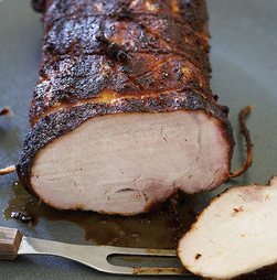 Smoked pork loin