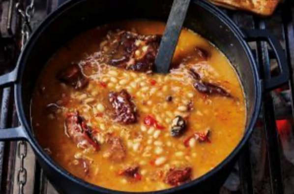 Smoked pork soup [Marcus Papadopoulo]