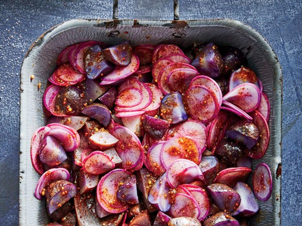 Smoked potato salad