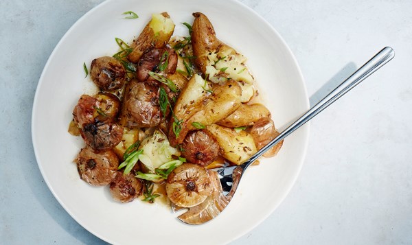 Smoked potatoes