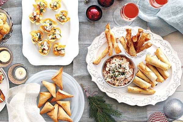Smoked salmon & artichoke dip