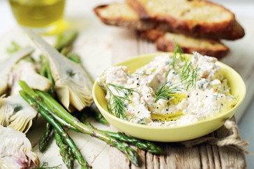 Smoked salmon antipasti