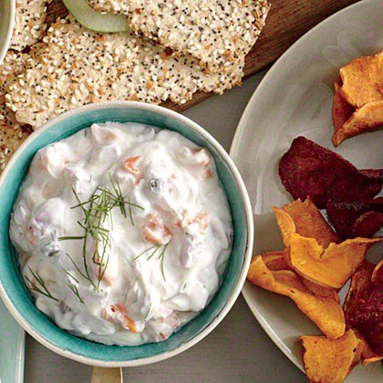 Smoked salmon dip