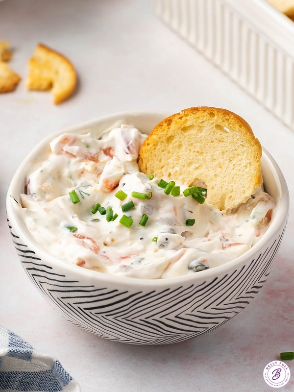 Smoked salmon dip