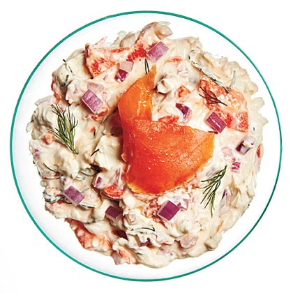 Smoked salmon dip