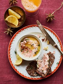 Smoked salmon paté