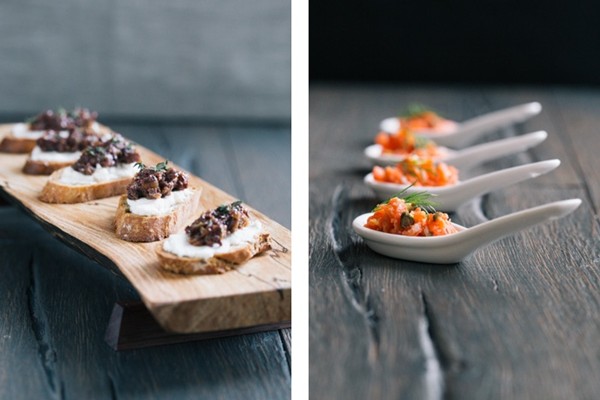 Smoked salmon 'tartare'