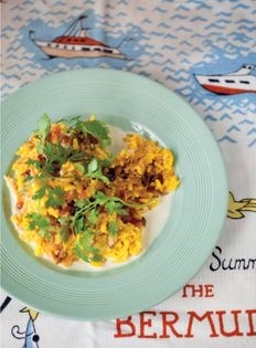 Smoked snoek kedgeree