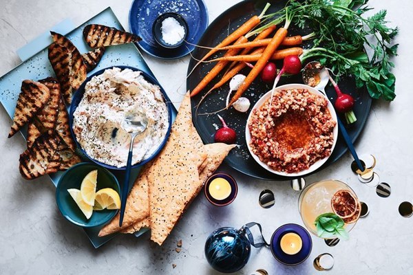 Smoked trout and cream cheese dip