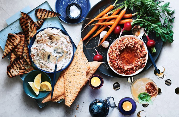 Smoked trout and cream cheese dip