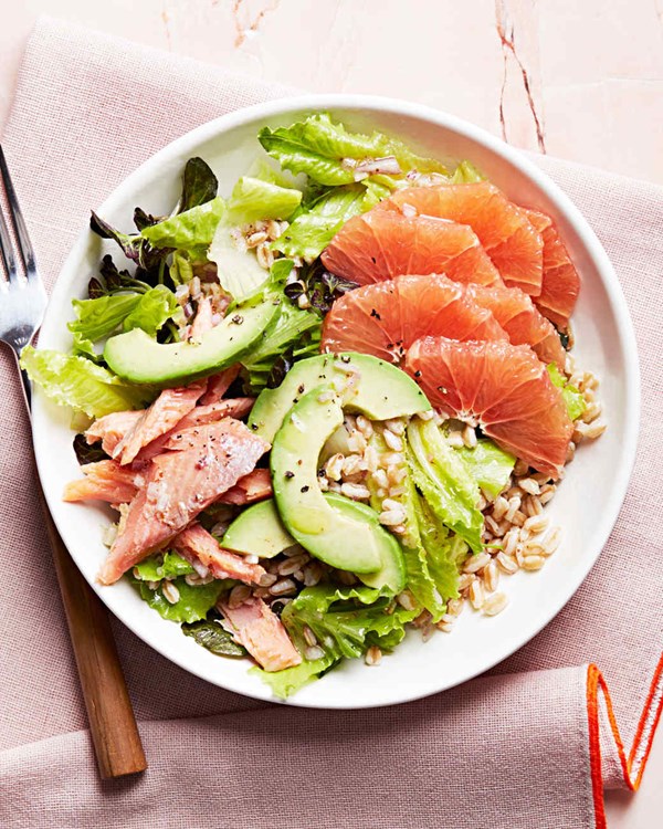 Smoked-trout "Cobb" salad