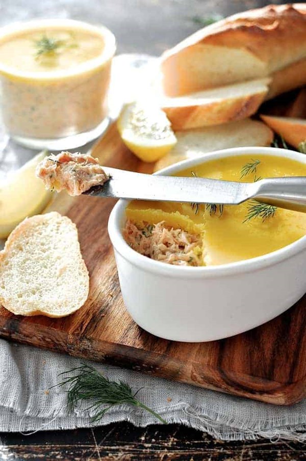 Smoked trout dip or spread 