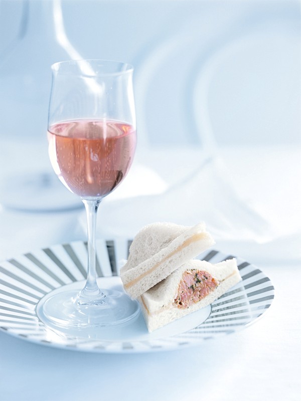 Smoked trout sandwiches