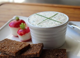 Smoked trout schmear