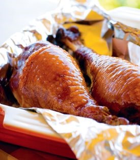 Smoked turkey legs