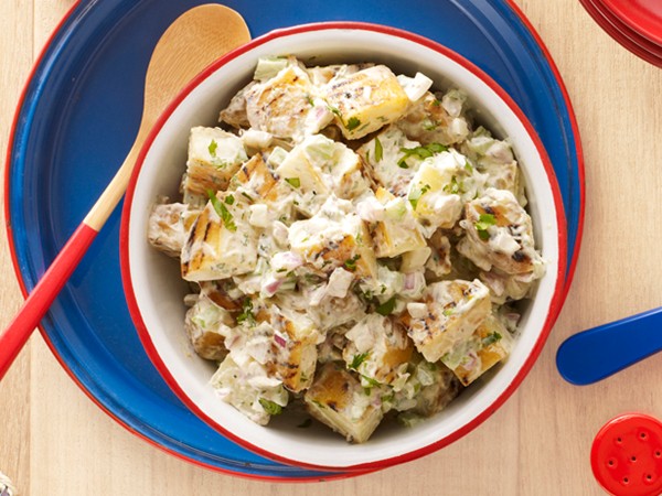 Smokin' potato salad