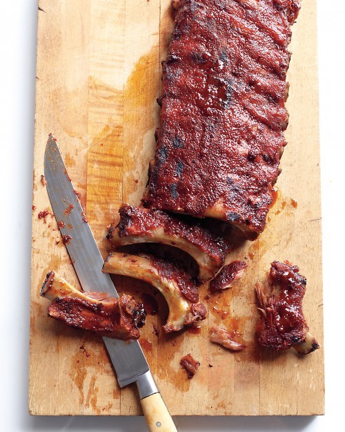 Smoky baby back ribs