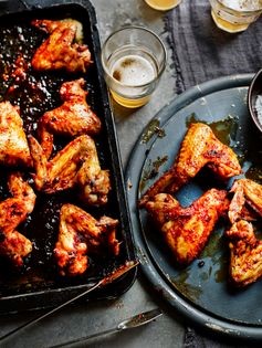 Smoky bacon chicken wings