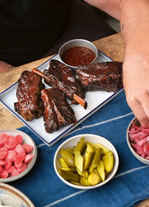 Smoky beef short ribs