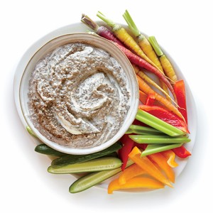 Smoky black bean dip