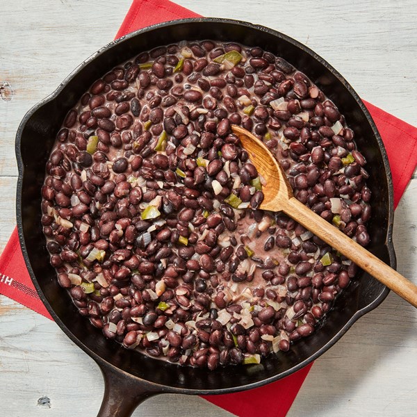 Smoky black beans