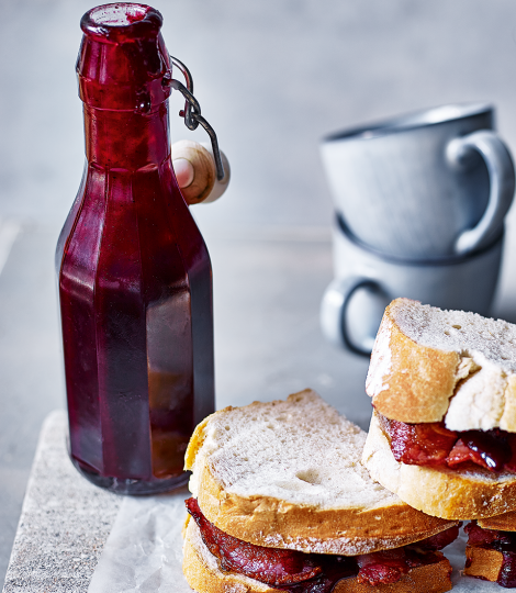 Smoky blackberry ketchup