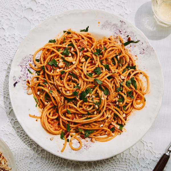 Smoky brown-butter pasta