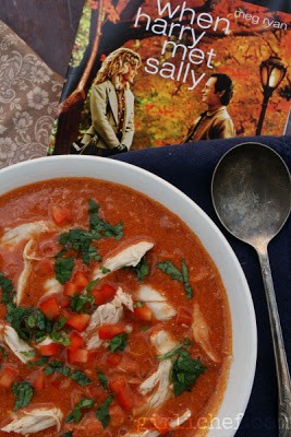 Smoky chicken paprikash soup