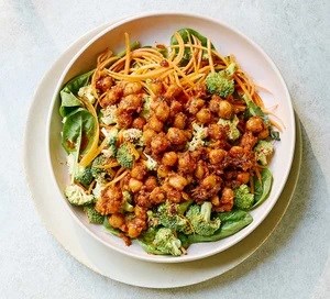Smoky chickpea salad