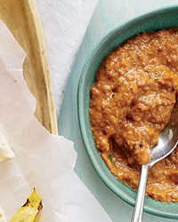 Smoky eggplant-ancho spread