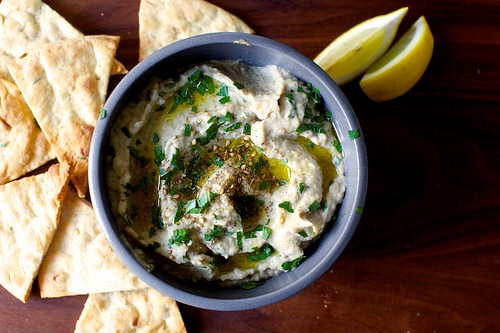 Smoky eggplant dip