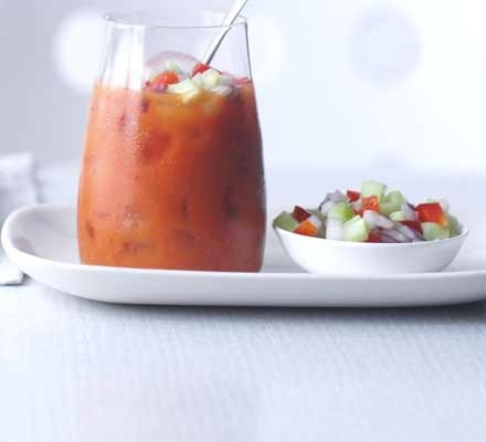 Smoky gazpacho