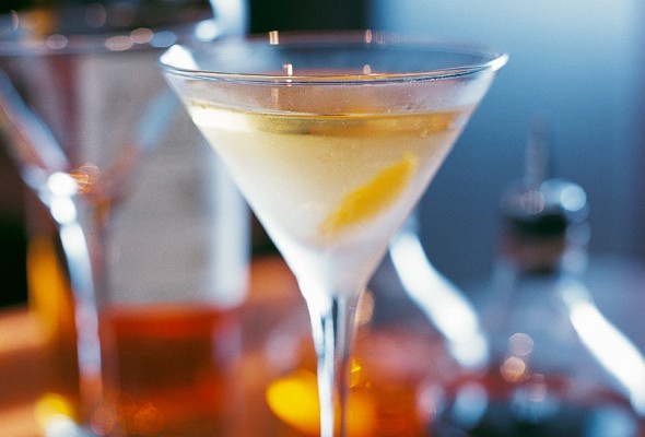 Smoky martini