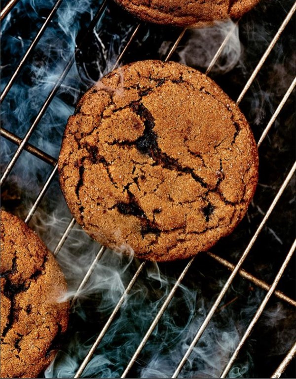 Smoky muscovado sugar cookies