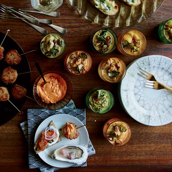 Smoky mussel stew